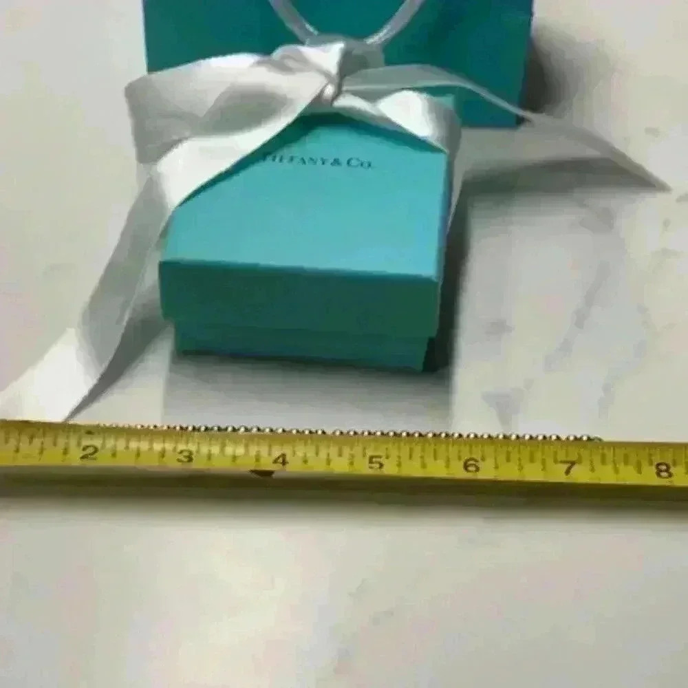 ⛓️‍💥 Tiffany Blue Heart Tag Bead Bracelet + COA - Picture 7 of 12